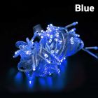 Lighting Plus ไฟกระพริบ LED ไฟประดับตกแต่ง Christmas LED String Light ชนิด 100 LEDs - แสงสีน้ำเงิน Blue