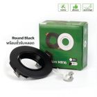 HIET โคมดาวไลท์ โคมไฟฝังฝ้า MR16 สีดำ (แถมฟรีขั้ว MR16)