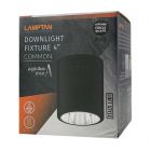 Lamptan โคมไฟดาวน์ไลท์ติดลอย ทรงกระบอก กลม สีดำ 4 นิ้ว 6 นิ้ว Downlight Fixture รุ่น Common