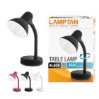 Lamptan โคมไฟตั้งโต๊ะ โคมไฟอ่านหนังสือ แลมตั้น Table lamp ขั้ว E27 สีดำ