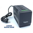 APC-Schneider เครื่องปรับแรงดันไฟฟ้าอัตโนมัติ (AVR) เอพีซี-ชไนเดอร์ Automatic Voltage Regulator LS600S–TH 600 VA / 300 Watts ราคาส่ง