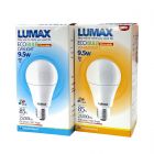 Lumax หลอดไฟ LED หรี่ไฟได้ ลูแมกซ์ LED Ecobulb Bulb A60 Dimmable 9.5W E27