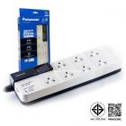 Panasonic WCHG 28352 ปลั๊กพ่วงพานาโซนิค 1 สวิทซ์ 5 ช่องเสียบ