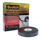 3M เบอร์ 23 เทปพันไฟฟ้าแรงสูง เทปพันละลาย Scotch Rubber Splicing Tape