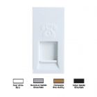 Siemens เต้ารับโทรศัพท์ 4 สาย ซีเมนส์ RJ11 Telephone socket, 4 pin, Cat 3