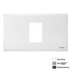 Siemens ฝา 1 ช่อง ซีเมนส์ ขนาด 120 mm 1 Module Cover Plate and Frame รุ่น Delta Relfa 120 Series 5UH2221-1PC