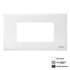 Siemens ฝา 3 ช่อง ซีเมนส์ ขนาด 120 mm 3 Module Cover Plate and Frame รุ่น Delta Relfa 120 Series 5UH2221-3PC