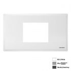 Siemens ฝา 2 ช่องติด ซีเมนส์ ขนาด 120 mm 2 Module Cover Plate and Frame รุ่น Delta Relfa 120 Series 5UH2221-2PC