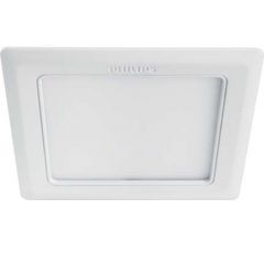  Philips Downlight Marcasite 59528 ดาวไลท์ ฟิลิปส์ LED หน้าเหลี่ยม 14W 6 นิ้ว