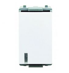 HACO สวิตช์สองทางมีไฟสัญญาณสีฟ้า ฮาโก้ 2 Way Switch with Lamp W2711L2