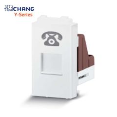 Chang เต้ารับโทรศัพท์ TV Telephone ตราช้าง รุ่น PCH 906