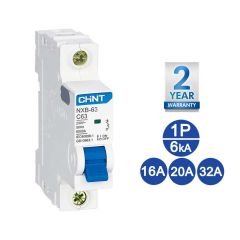 Siemens เบรกเกอร์ ลูกย่อย 1P ซีเมนต์ Miniature Circuit Breakers 5SL Series 1P 32A - 5SL6132-7CC ราคาส่ง