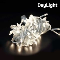 Lighting Plus ไฟกระพริบ LED ไฟประดับตกแต่ง Christmas LED String Light ชนิด 100 LEDs - แสงขาว