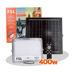 FSL โคมฟลัดไลท์ โซล่าเซลล์ พร้อมรีโมท Solar LED Flood Light With Remote 200W