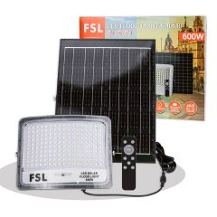FSL โคมฟลัดไลท์ โซล่าเซลล์ พร้อมรีโมท Solar LED Flood Light With Remote 200W