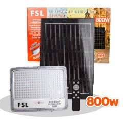 FSL โคมฟลัดไลท์ โซล่าเซลล์ พร้อมรีโมท Solar LED Flood Light With Remote 200W