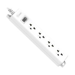 GONEO รางปลั๊กไฟ 3ช่อง 3สวิตซ์ สายไฟยาว3เมตร โกนีโอ 3Outlet Power Connector, 3Switch รุ่น TA3030-30