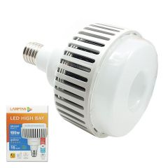 Lamptan หลอดไฟ LED ไฮเบย์ แสงสีขาว แลมป์ตั้น LED High Bay 100W ขั้ว E40 Daylight