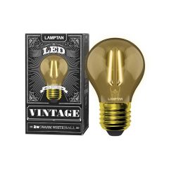 Lamptan หลอดไฟ วินเทจ บอล 2W E27 แลมป์ตั้น LED Vintage รุ่น BALL