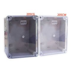 Nano กล่องกันน้ำพลาสติก ฝาใส นาโน Junction Water Proof Box NANO-205CG 205CW