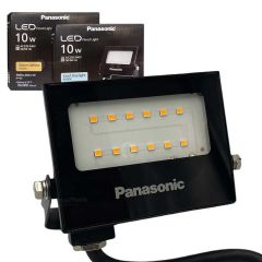 Panasonic สปอร์ตไลท์ แอลอีดี พานาโซนิค LED Mini Flood Light 10W ถูก ราคาส่ง บ้านหม้อ วัดตึก