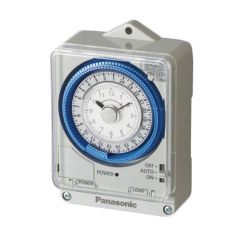 Panasonic นาฬิกาตั้งเวลา พานาโซนิค 24 ชั่วโมง มีแบตเตอรี่สำรองไฟ Automatic Time Switch TB38809NE7