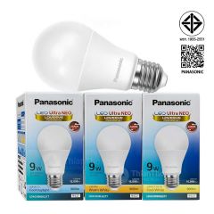 Panasonic หลอดไฟ พานาโซนิค LED Bulb Neo 9W