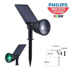 BGC025 LED/RGBW Solar Spot IN