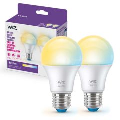 Philips Wiz หลอดไฟอัจฉริยะ ปรับแสงขาว-วอร์ม ฟิลิปส์ วิช LED Bulb Tunable White 8W A60