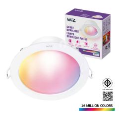 Philips Wiz โคมไฟดาวน์ไลท์อัจฉริยะ ปรับแสงขาว-วอร์ม 9W ฟิลิปส์ วิซ WiZ White Ambiance Downlight 4 นิ้ว 9W