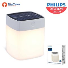 Philips โคมปักดิน ไฟทางเดิน โคมไฟโซล่าเซลล์ Essential SmartBright Solar Decorative รุ่น BGS025 LED/730 T3 Solar pathway IN