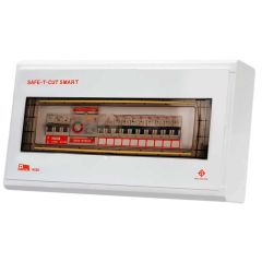 Safe-T-Cut เซฟ-ที-คัท คอนซูเมอร์ยูนิตพร้อมอุปกรณ์ RCBO Consumer Unit รุ่น Premier พรีเมียร์ 8 ช่อง CO8E ราคาส่ง