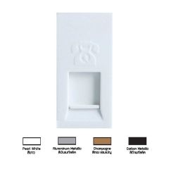 Siemens เต้ารับโทรศัพท์ 4 สาย ซีเมนส์ RJ11 Telephone socket, 4 pin, Cat 3