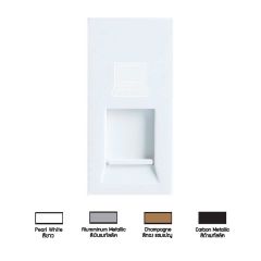 Siemens เต้ารับคอมพิวเตอร์ ซีเมนส์ 8 สาย Computer socket, 8 pin RJ45 Cat 6 - Delta zaio