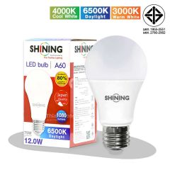 Toshiba Shining หลอดไฟ LED Bulb 12W A60 โตชิบา E27