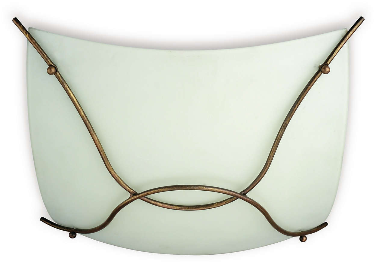 Philips Roomstylers Ceiling light โคมไฟเพดาน ฟิลิปส์ QCG320 MARY brown