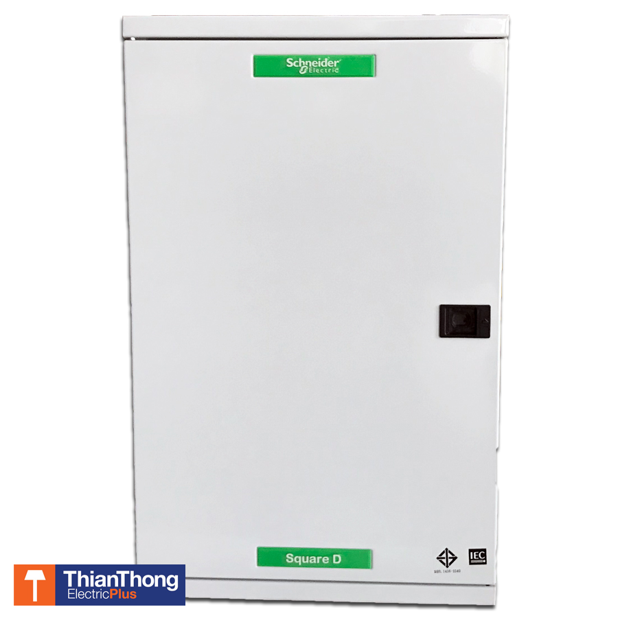 Schneider ตู้โหลดเซนเตอร์ สแควร์ดี คลาสสิค แบบเมนเซอร์กิตเบรกเกอร์ Square D Classic Load Center 18 Ways 100A 25kA QO3-100EZ18G/SN ชไนเดอร์ Schneider ตู้โหลดเซนเตอร์ สแควร์ดี คลาสสิค แบบเมนเซอร์กิตเบรกเกอร์ Square D Classic Load Center 18 Ways 100A 25kA QO3-100EZ18G/SN ชไนเดอร์