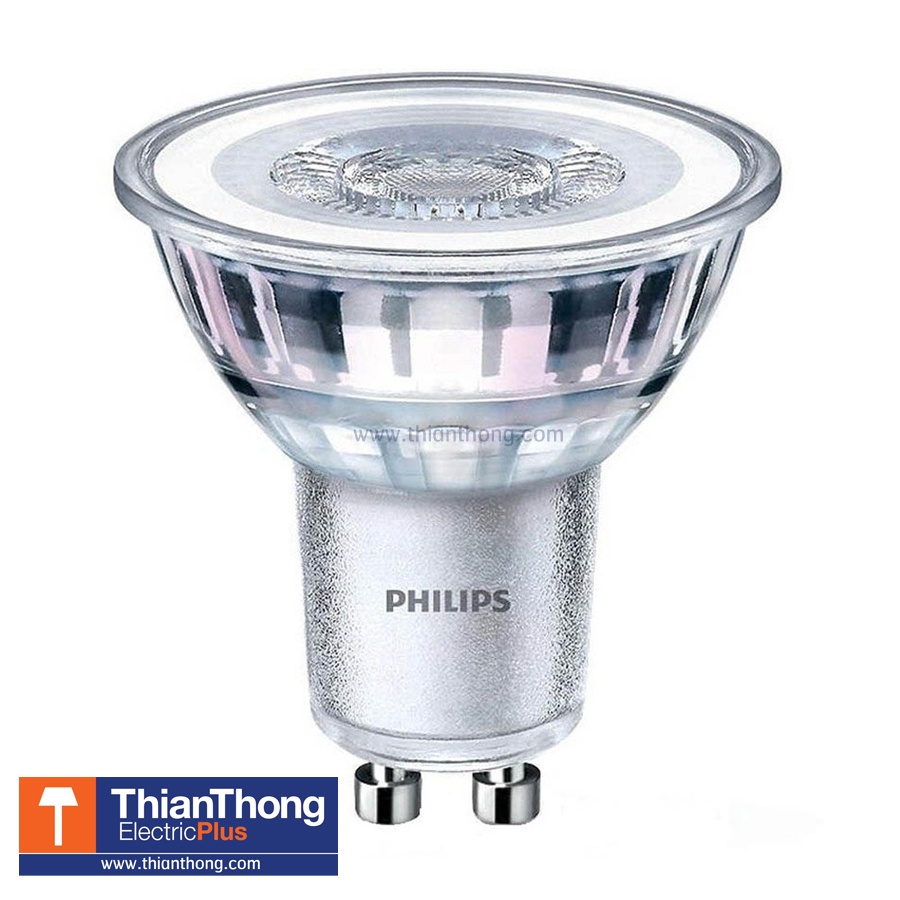Philips หลอดไฟ ฟิลิปส์ Essential LED Spot GU10 Classic Design 4.6W 220V Warm White