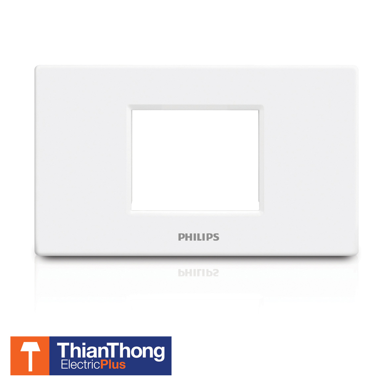 Philips หน้ากาก ฝา 2 ช่องติด ฟิลิปส์ รุ่นลีฟ LeafStyle 2M Center Cover