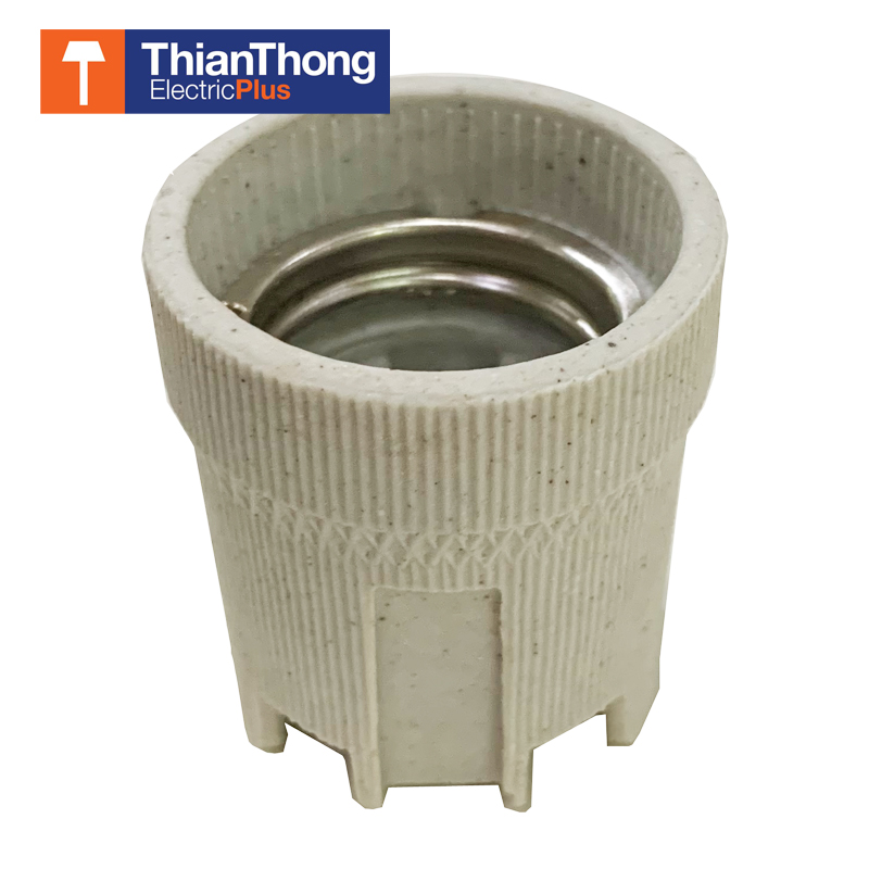 ขั้วหลอดไฟ กระเบื้องเยอรมัน E27 F519