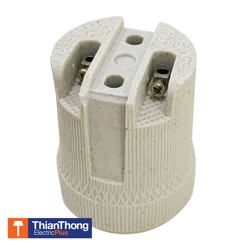 ขั้วหลอดไฟ กระเบื้องเยอรมัน E27 F519