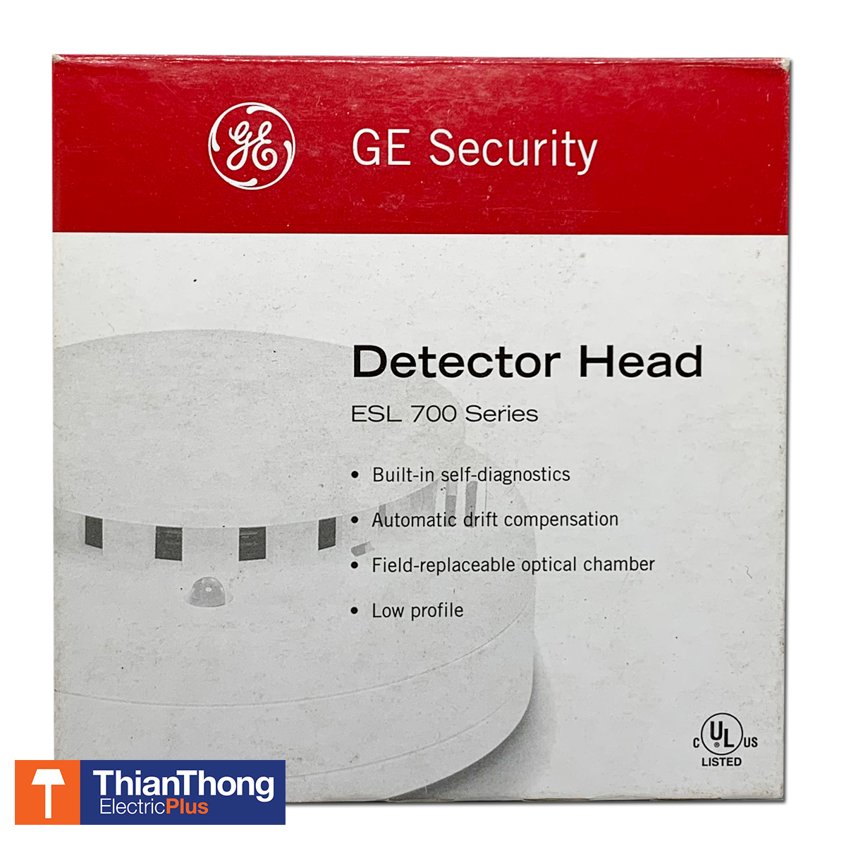 GE ESL 2-Wire Photoelectric Smoke Detector Head 711U เครื่องตรวจจับควัน 711U