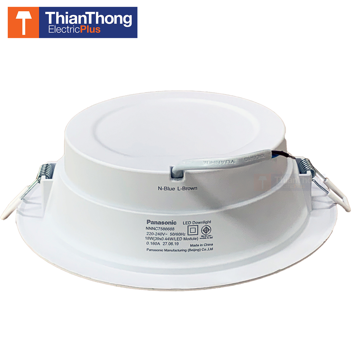 Panasonic โคมไฟดาวน์ไลท์ พานาโซนิค Downlight LED หน้ากลม ขนาด 8 นิ้ว 18W Panasonic โคมไฟดาวน์ไลท์ พานาโซนิค Downlight LED หน้ากลม ขนาด 8 นิ้ว 18W