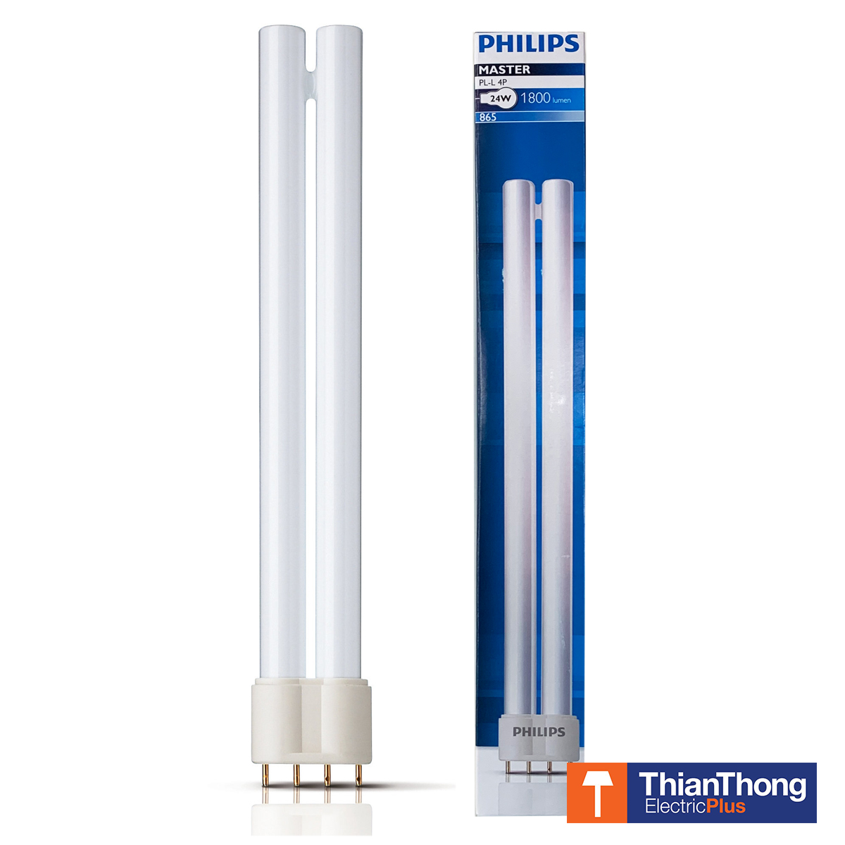 Philips หลอดตะเกียบ ฟิลิปส์มาสเตอร์ Master PL-L 4P 24W Daylight 6500K 