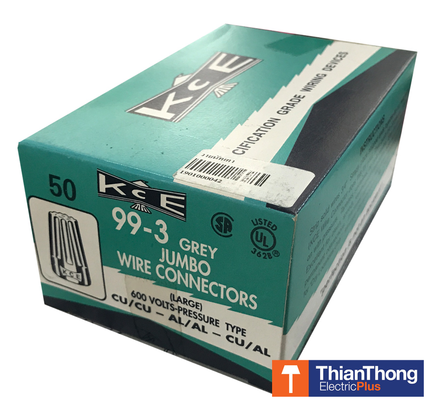 วายนัทจับสาย Wire Nut Grey &ndash; Connector Assortment เทา 99-3